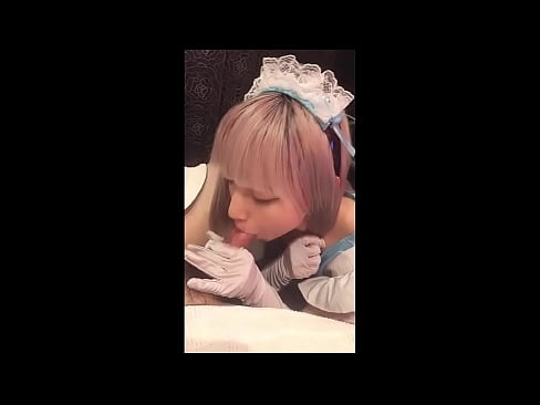 ❤️ Japana idolo [mayuka], franca servistina kostumo, parto 1, mamo kaj ŝerco kun locio ❤️ Bonega sekso ĉe ni ☑