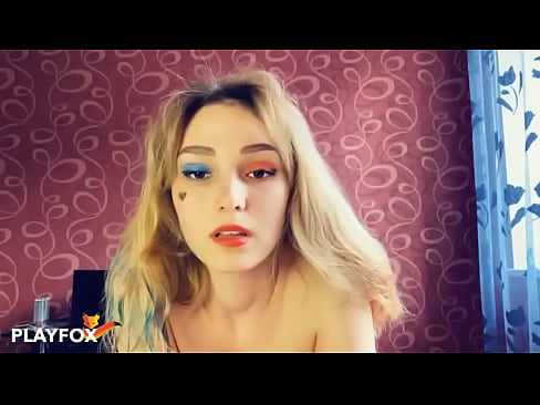 ❤️ Magiaj okulvitroj de virtuala realeco donis al mi sekson kun Harley Quinn ❤️ Bonega sekso ĉe ni ☑